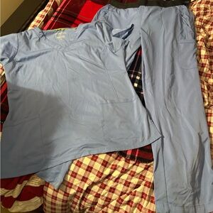 Women’s Blue Scrub Set